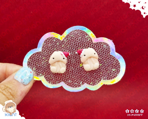 Nepenis Christmas Earrings