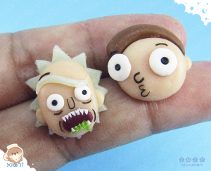 Rick and Morty Earrings