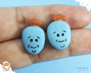 Mr Meeseeks Earrings