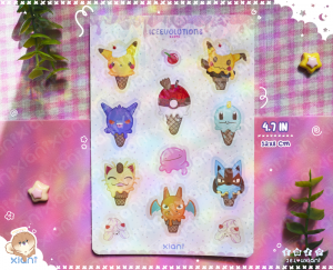 Iceevolutions Sticker Sheet