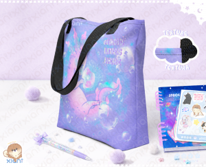 Totebag Magic Lives Here | Printful