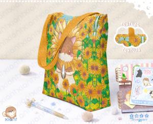 Totebag Sunflower Hamster | Printful